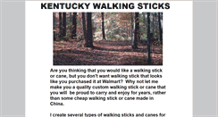 Desktop Screenshot of kywalkingstick.com